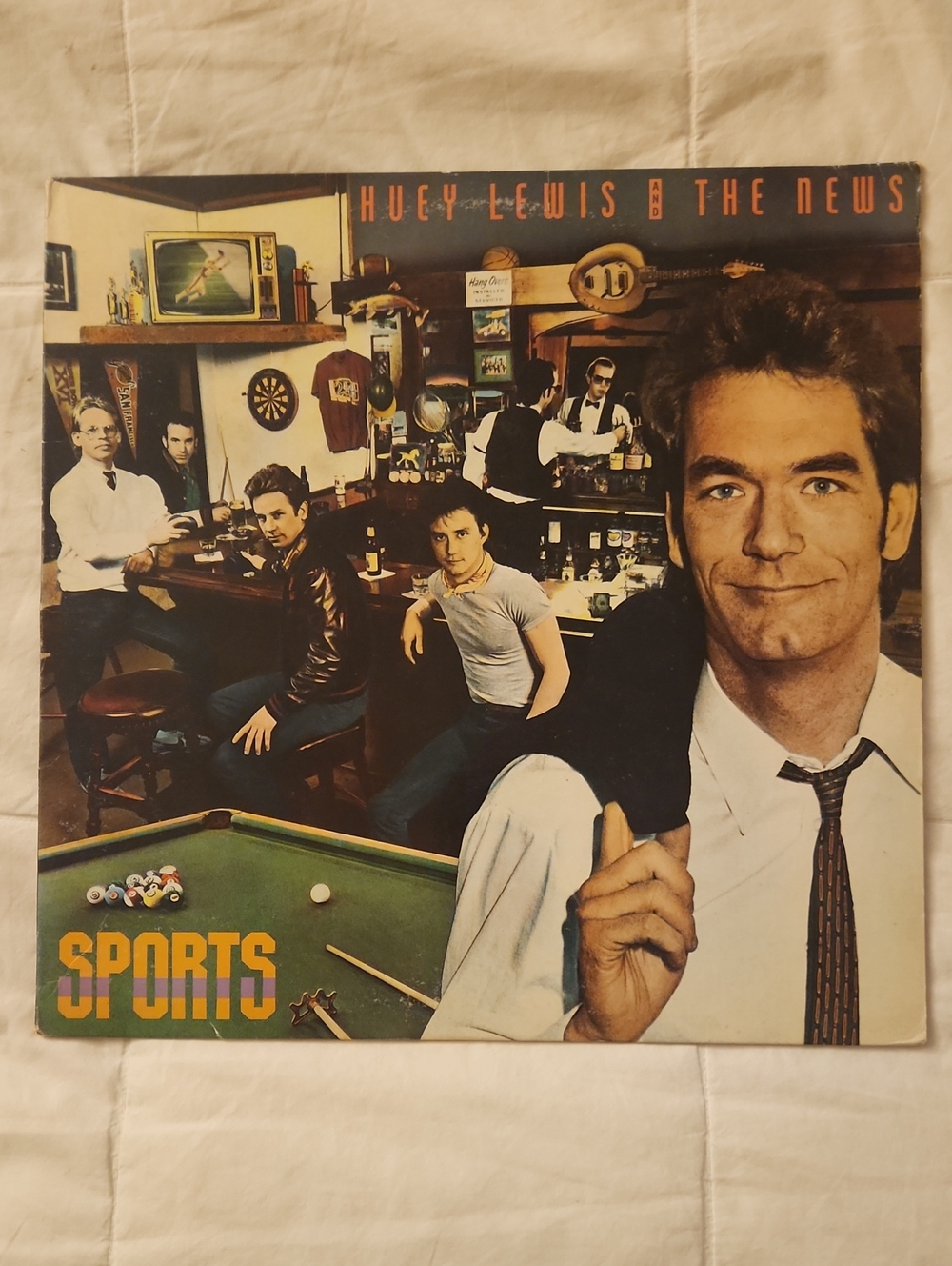 Huey Lewis And The News: Sports Vintage Vinyl -- Unplayed In 30 Years! Look Good